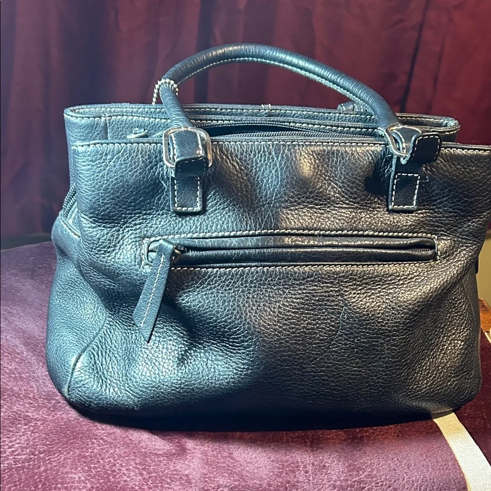 Giani Bernini Black Leather Handbag